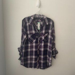 Tinsel Hattie Two Pocket Button Down Shirt